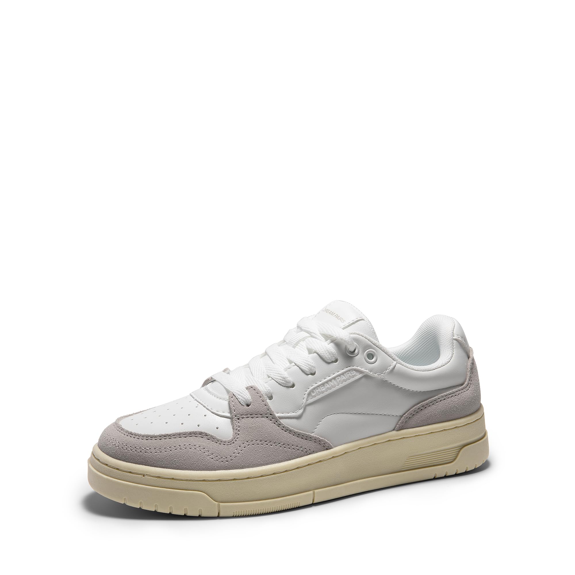 DREAM PAIRS Women's Fashion Walking Skateboard Court Sneakers Comfortable Low-Top Lace-Up Non-Slip Retro Vintage Casual Classic Athletic Shoes