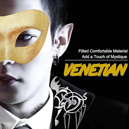 Miniatura 5 de Máscara veneciana de Halloween para parejas, máscara de mascarada de Mardi Gras, máscara de baile de máscaras para adultos