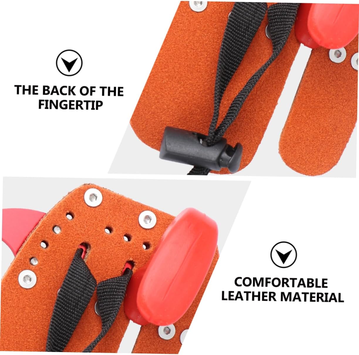 Archery Finger Sleeve Durable Protective Gear for Sports Lightweight Breathable Design Finger Guard for