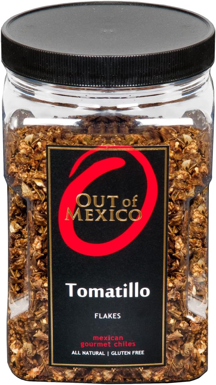 Dried Tomatillo Flakes 13 Oz (364 Grams)