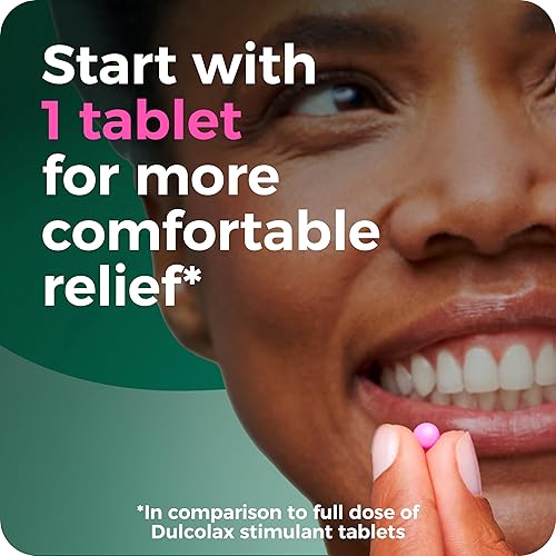 Miniatura 9 de Dulcolax Pink Overnight Relief Laxante estimulante, bisacodilo, tabletas recubiertas de confort de 5 mg, 25 unidades