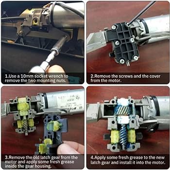 Amazon.com: TECKEEN Auto Convertible Top Latch Motor Gear