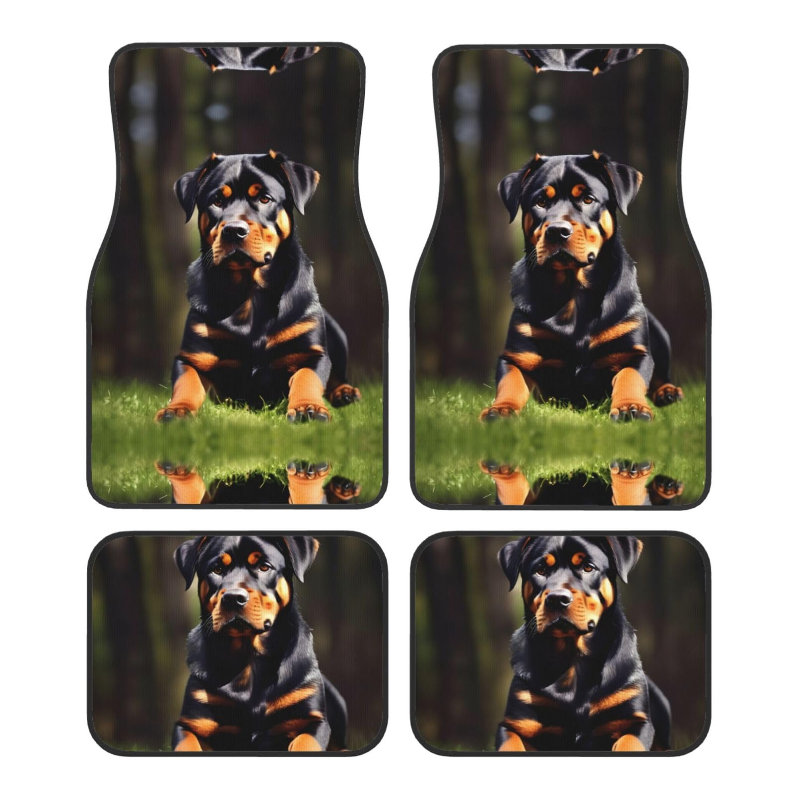Tapis de sol de voiture Rottweiler robuste pour auto SUV camion - 8