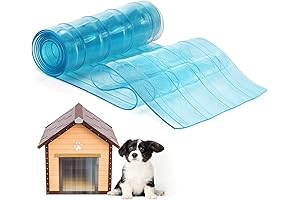 ZEAYEA Dog Door Replacement Flaps: Perfect Plastic Pet Door Accessory