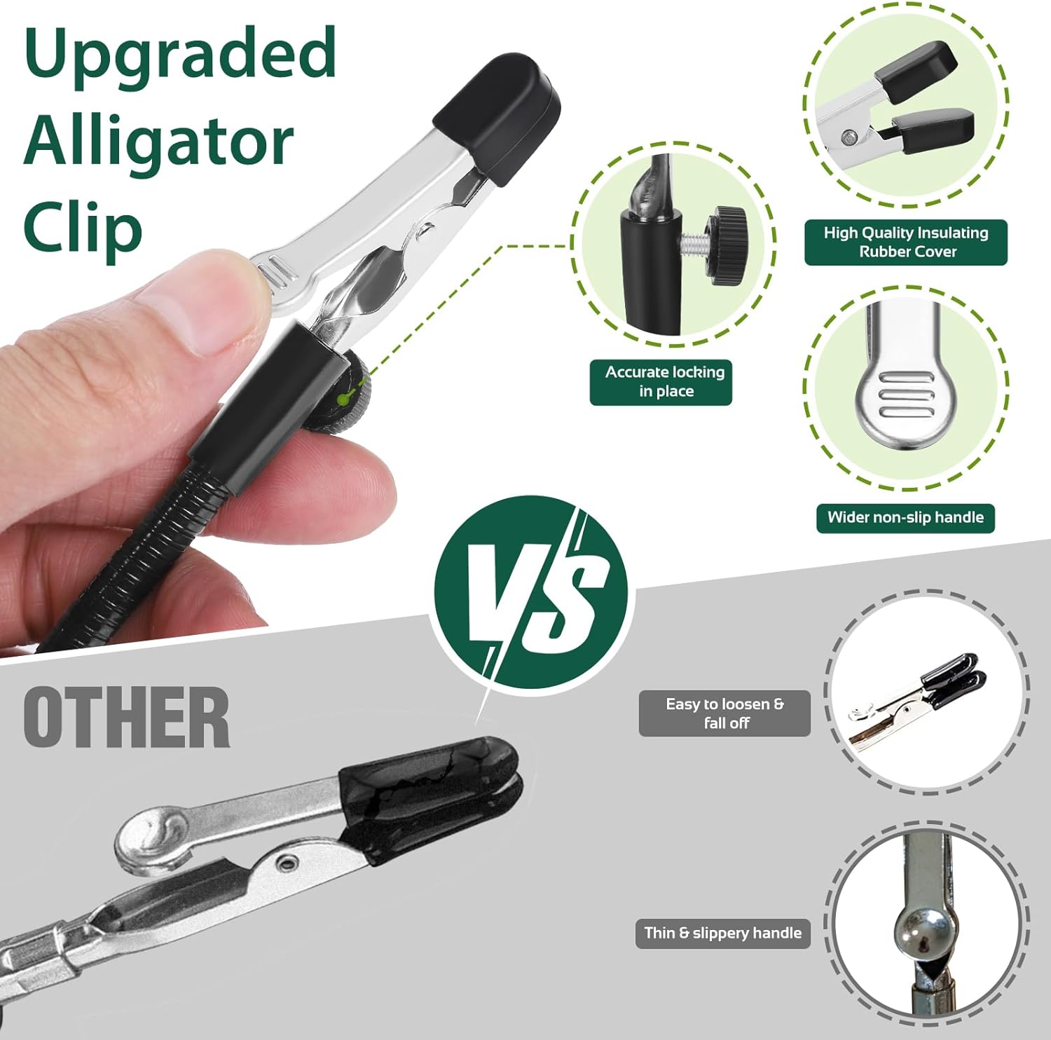 Super Magnetic Helping Hands Soldering Station, Third Hand Soldering Tool with Alligator Clips, 4 Flexible Gooseneck Arms & 4 PCB Circuit Board Holders for Electronic Repair Soldering Craft Hobby