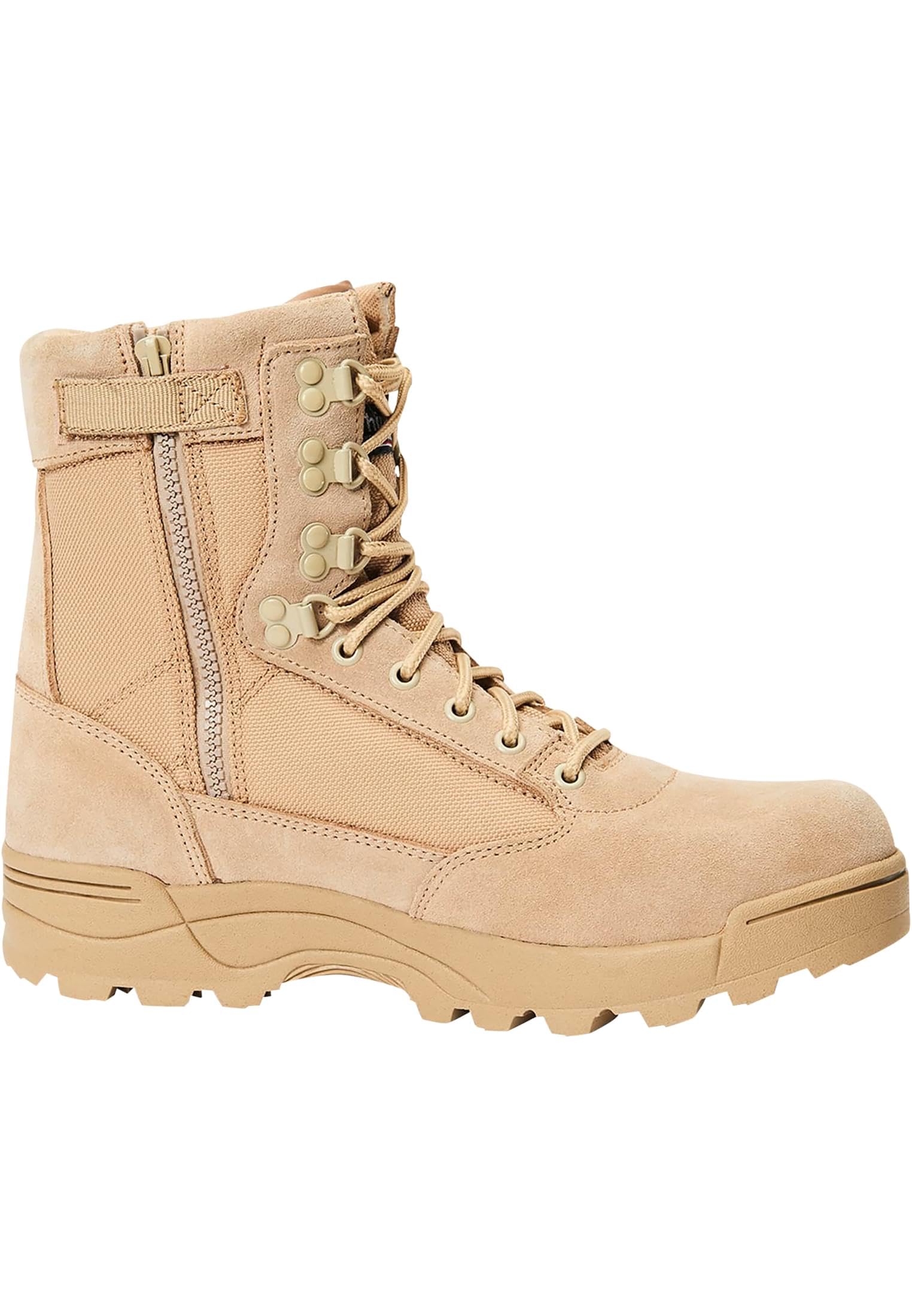 BranditMen's Zipper Military and Tactical Boot