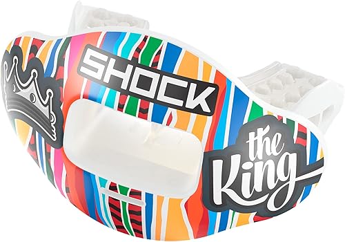 Miniatura 3 de Shock Doctor Max Airflow 2.0 - Protector bucalde labios con máximo flujo de aire Protector bucal de fútbol 3500. Talla única, para jóvenes y