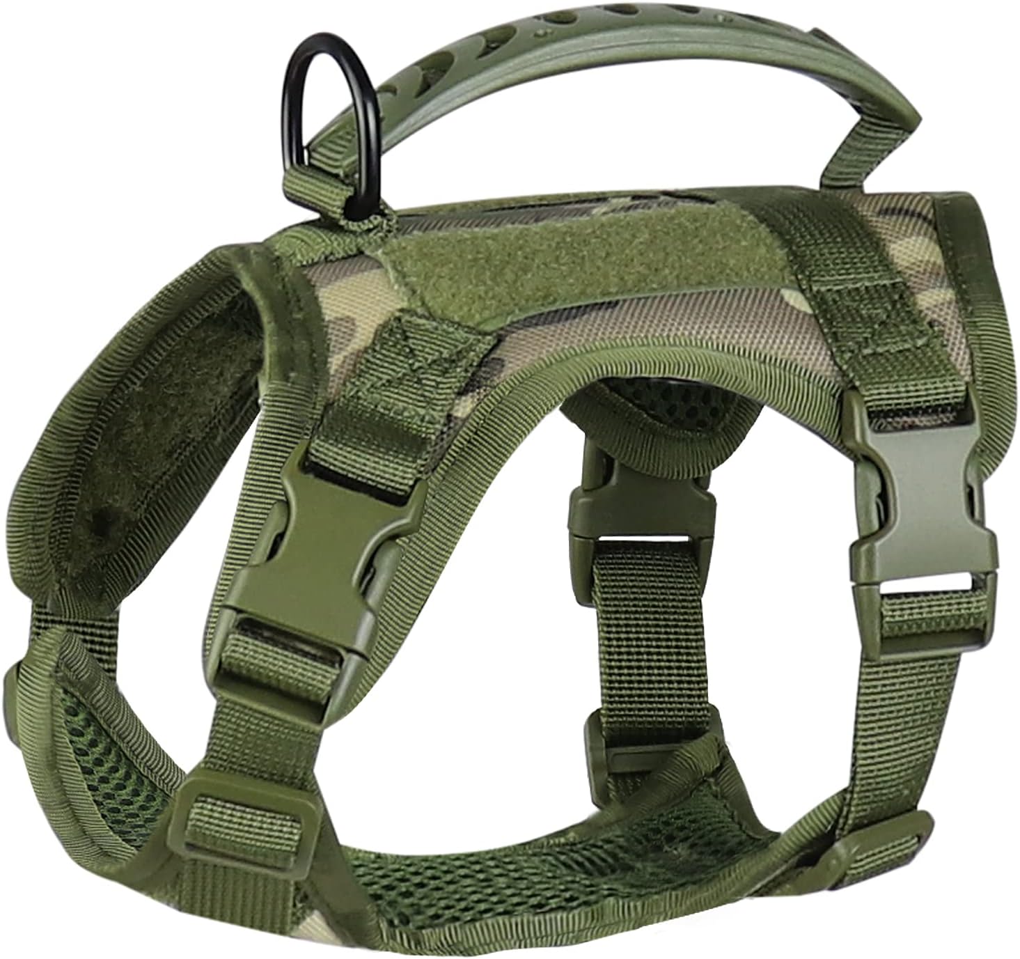 Tactical XS Dog Harness,Puppy Vest with Handle Adjustable