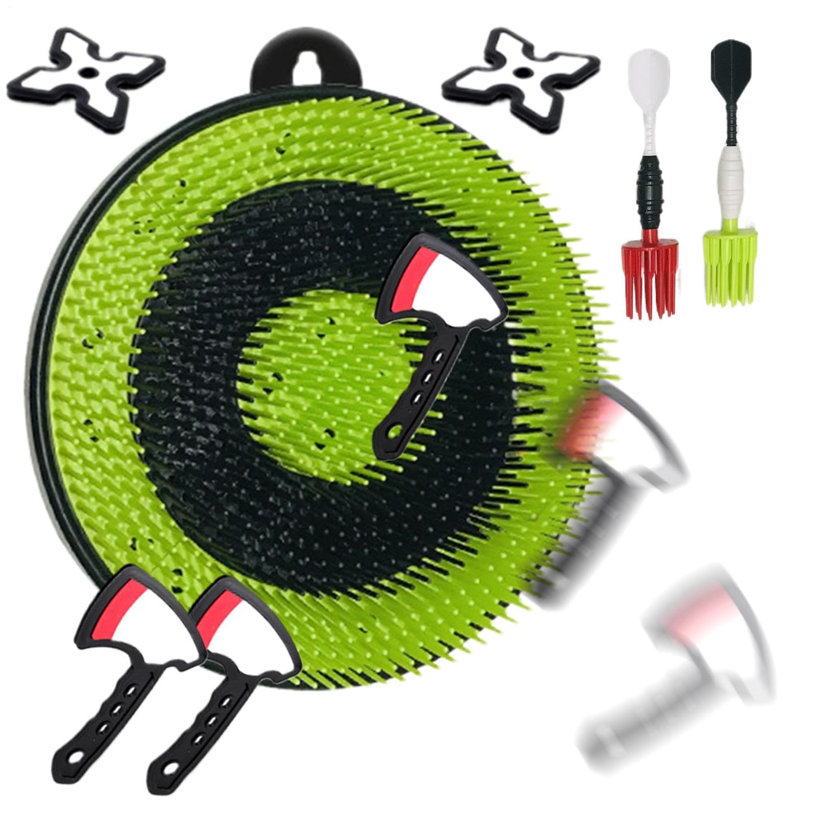 Juego De Lanzar Hacha para El Patio Trasero,Juguetes Deportivos - Juego Lanzamiento De Hacha Pequeña - para Césped, Patio, Carnaval, Camping, Playa, Parque Infantil, Parque, Pícnic y Escuela