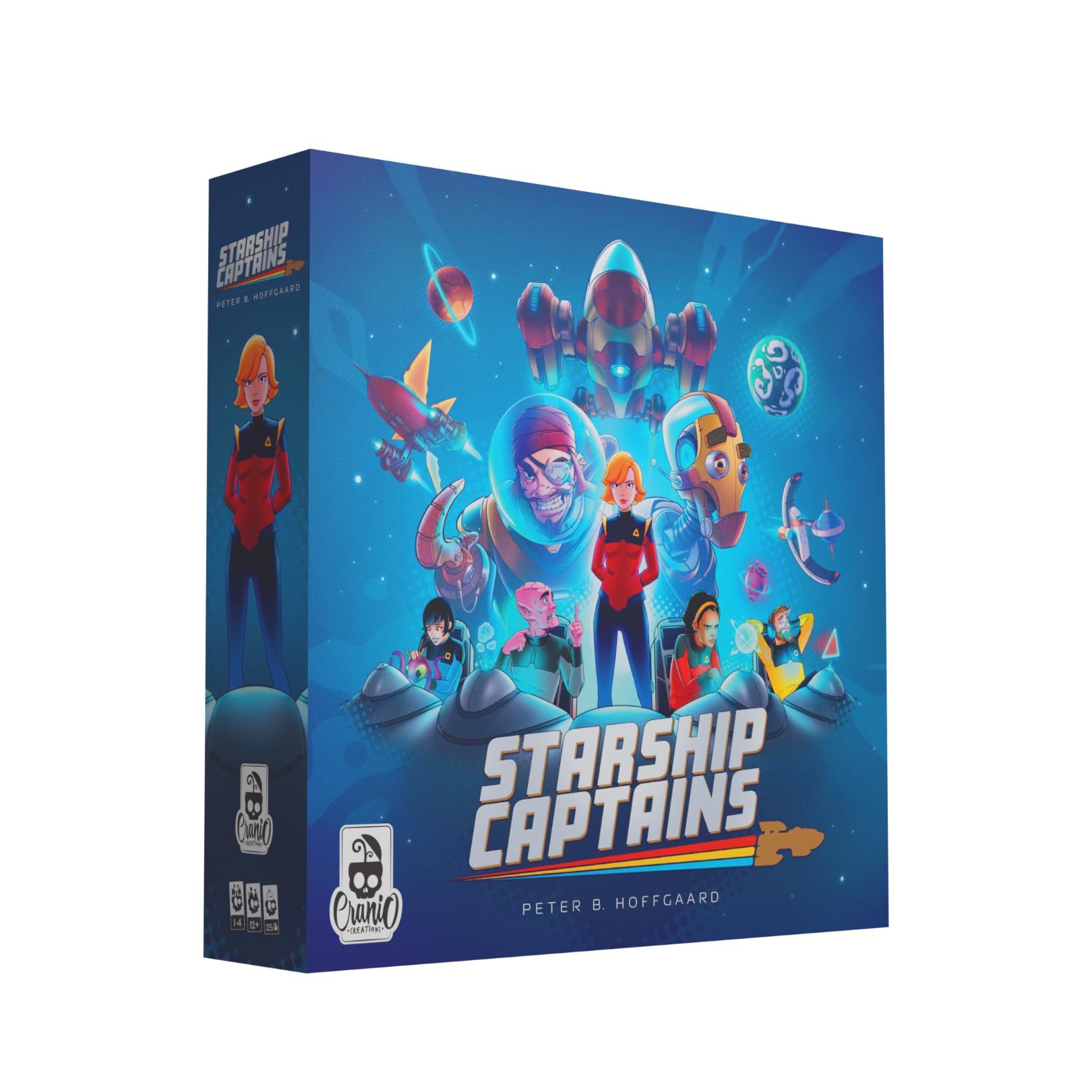 Cranio Creations - Starship Captains, Create and Manage Your Fleet Ship, Italian Language Edition