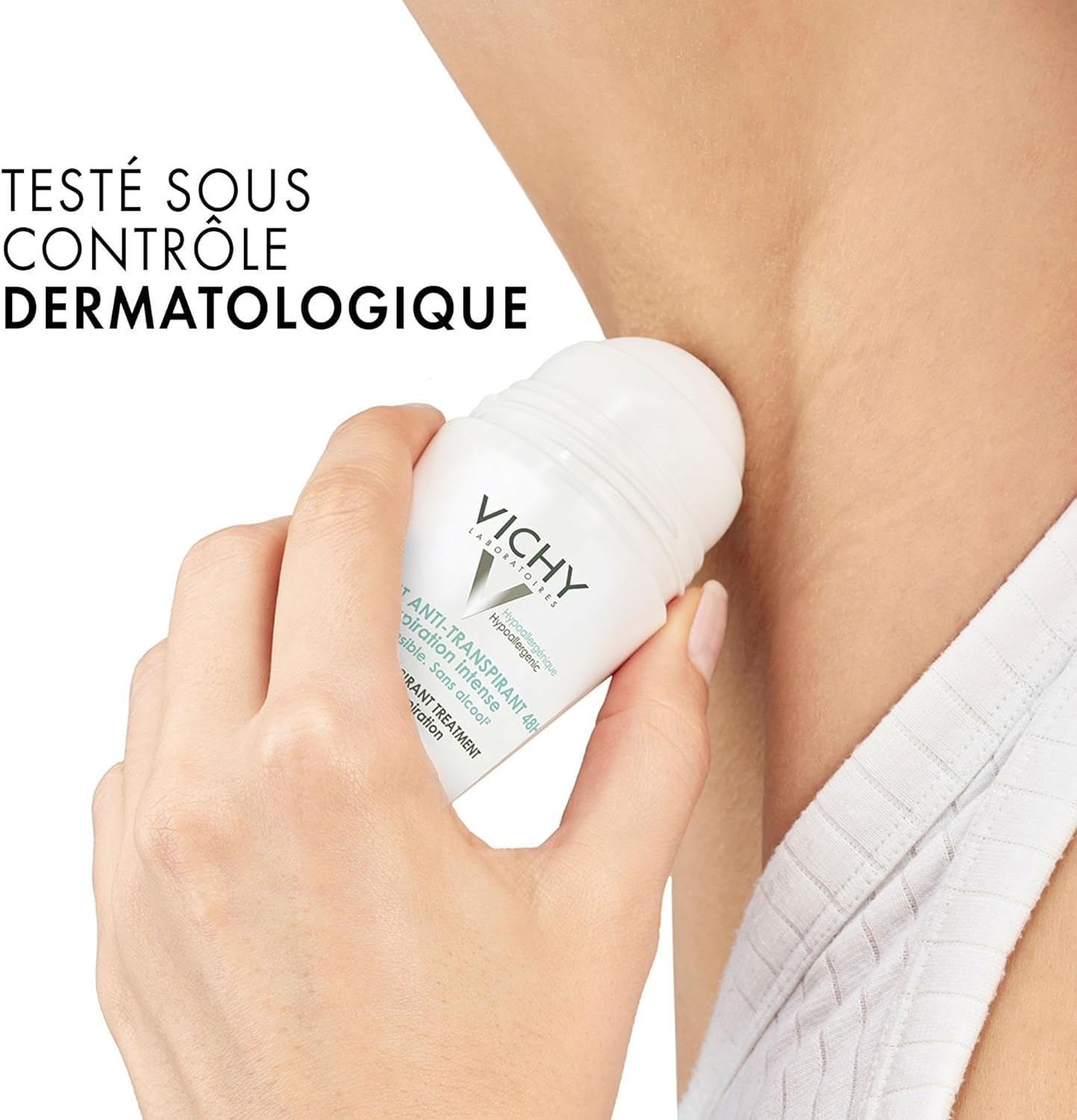 Vichy - Antitranspirant Deodorant 48h 50ml, Frisch (Packung mit 5)
