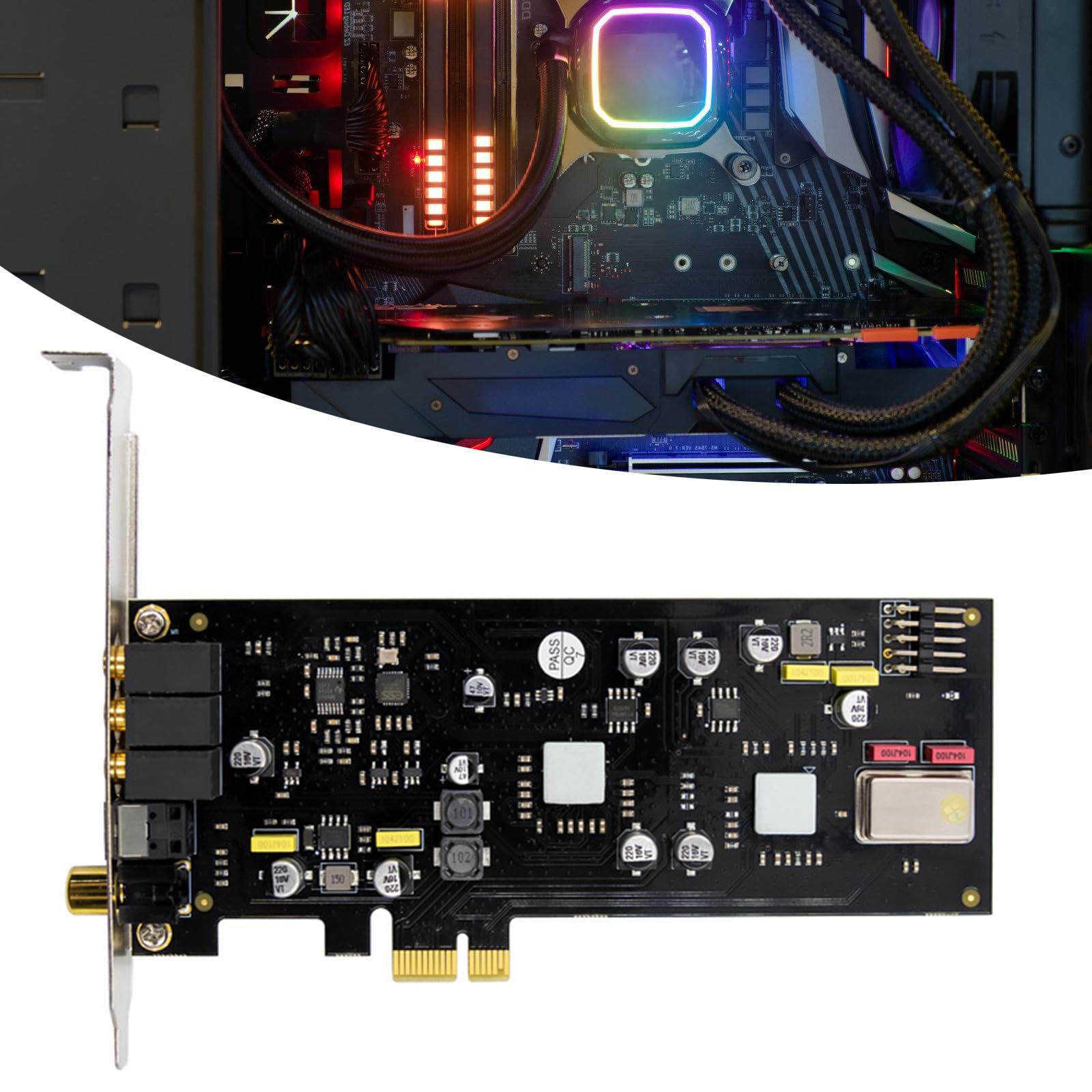 Scheda digitale ST113 per la produzione musicale Scheda PCIE Desktop Stereo SSS1700 desktop