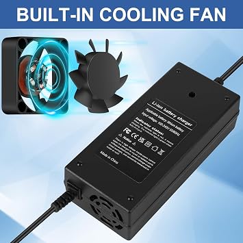 24V(Max 29.4V) 2A 3-Pin XLR Charger for Electric Scooter,Wheelchairs,Go-Go Elite Traveller,Jazzy Power Chair, Pride Mobility, Shoprider, iZip, eZip,Drive Medical, Bladez, Elite Traveller,Plus HD US