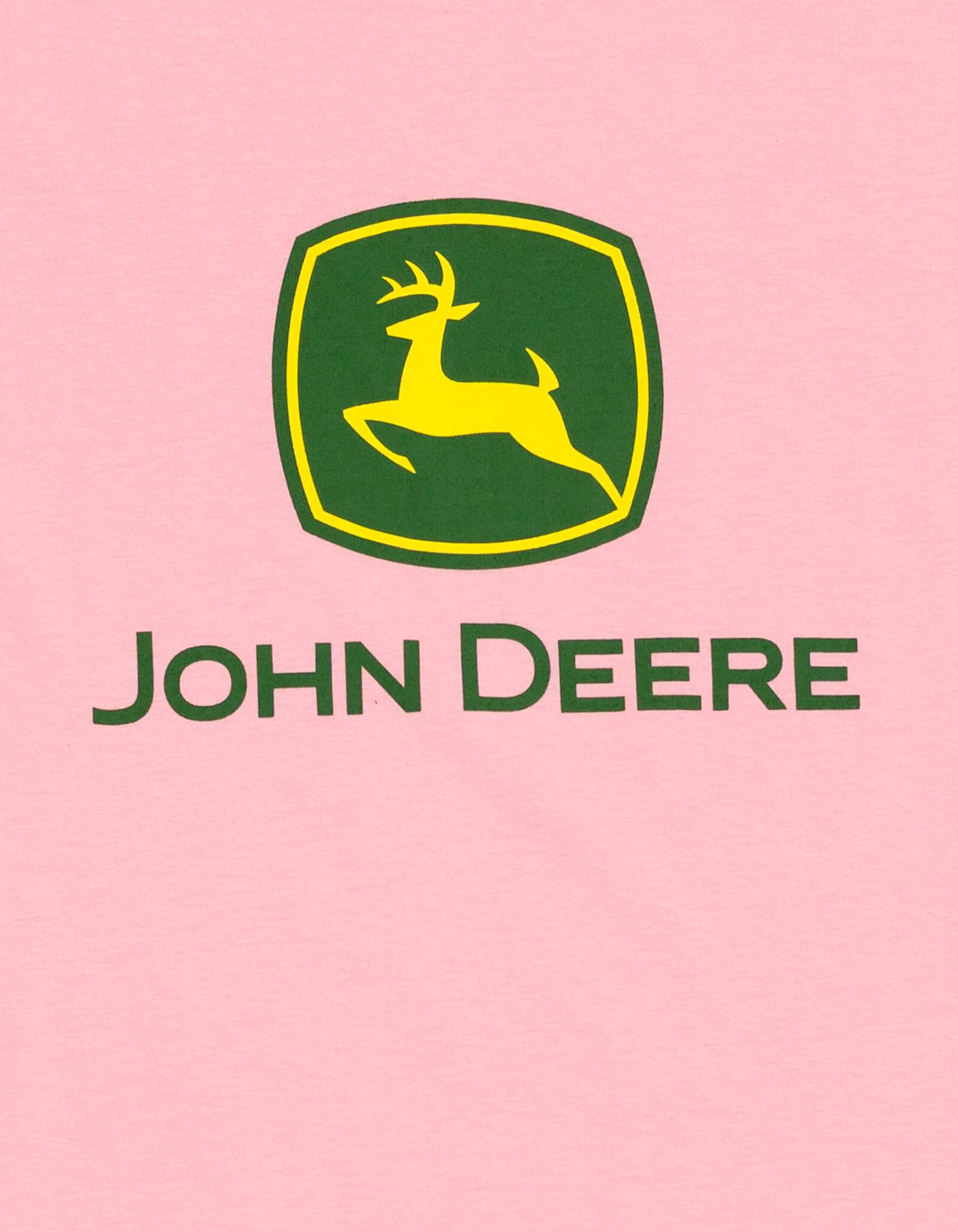 John Deere Familien-T-Shirt mit Logo, für Kleinkinder bis Erwachsene, Größen (12 Monate – 2XL)