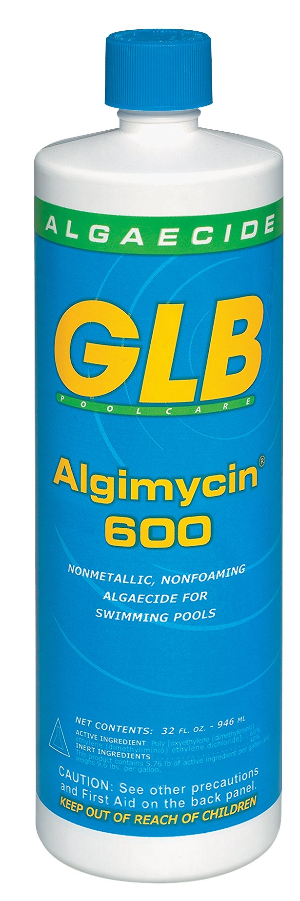 GLBPool & Spa Products 71108 Algimycin 600 1-Quart Algaecide