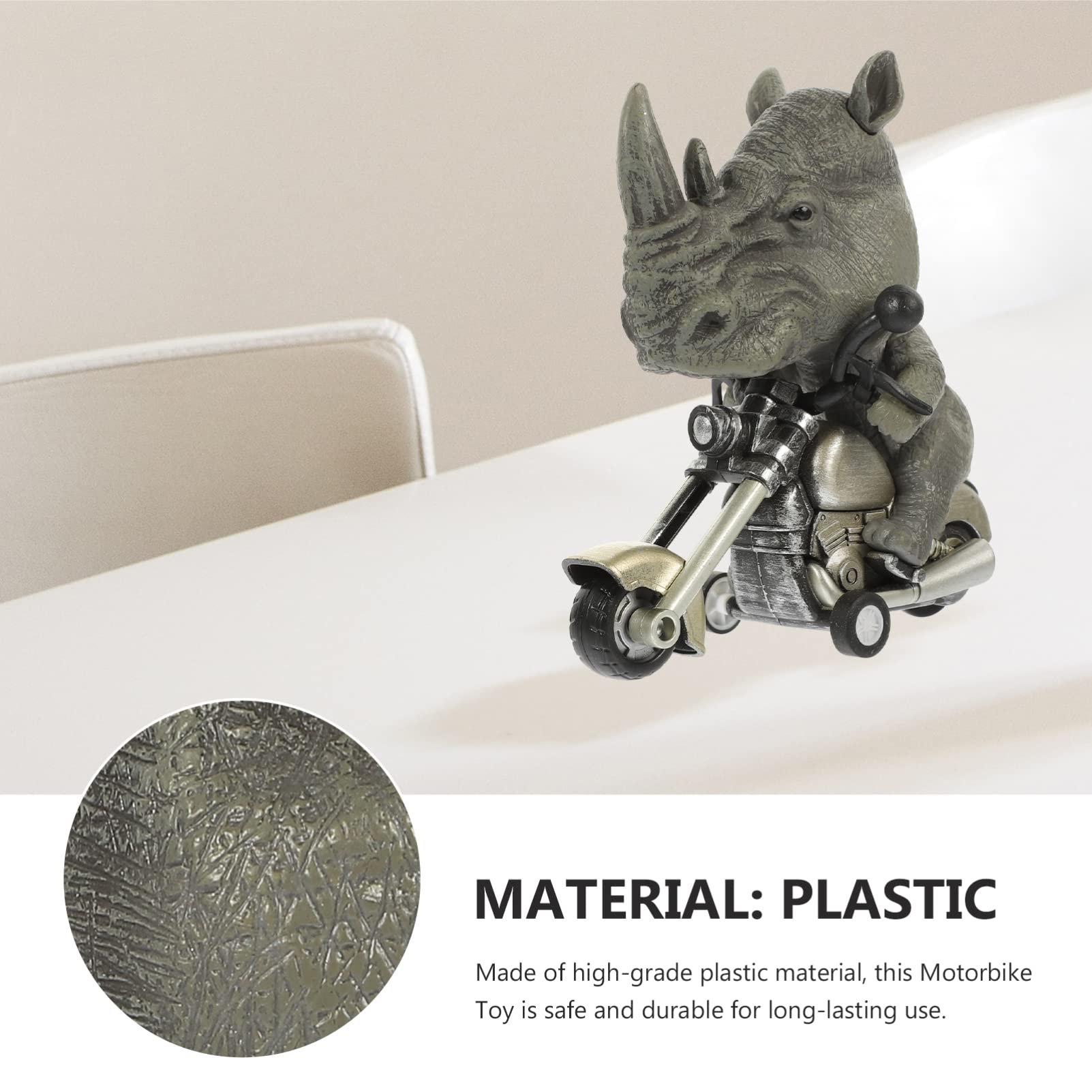 Amazon.co.jp: EXCEART Animal Bike Model Friction Inertia Inertia
