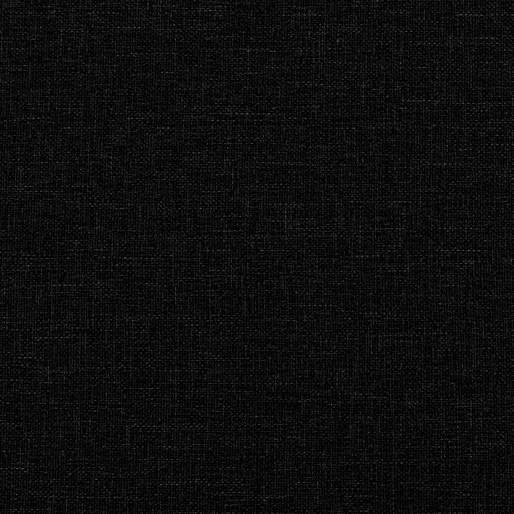 vidaXL Sofá 2 plazas Tela Negro 160x81x84 cm, sofá, sofá de Dos plazas, sofá de 2 plazas de Tela, sofá de 2 plazas, sofá de Tela, sofá de Dos plazas de Tela