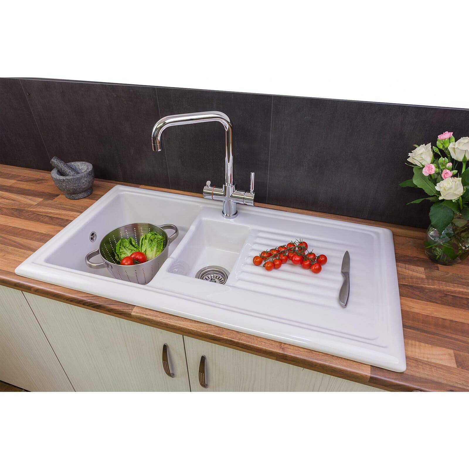 Reginox AMANZI Chrome 3-in-1 Instant Boiling Water Kitchen Swivel Mixer Tap  : Amazon.co.uk: DIY u0026 Tools