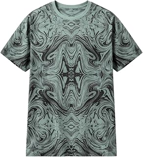 RodZen Oversized | Loose Fit | Relaxed Fit | Wide Fit Half Sleeves 100% Cotton Round Neck Printed T-Shirt for Womens/Girls Price In India