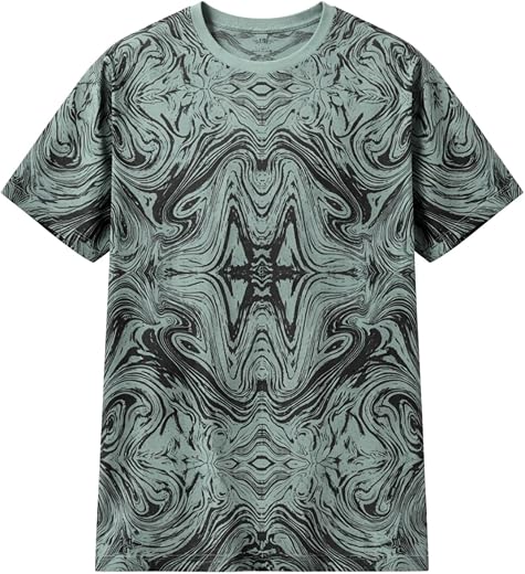 RodZen Oversized | Loose Fit | Relaxed Fit | Wide Fit Half Sleeves 100% Cotton Round Neck Printed T-Shirt for Womens/Girls