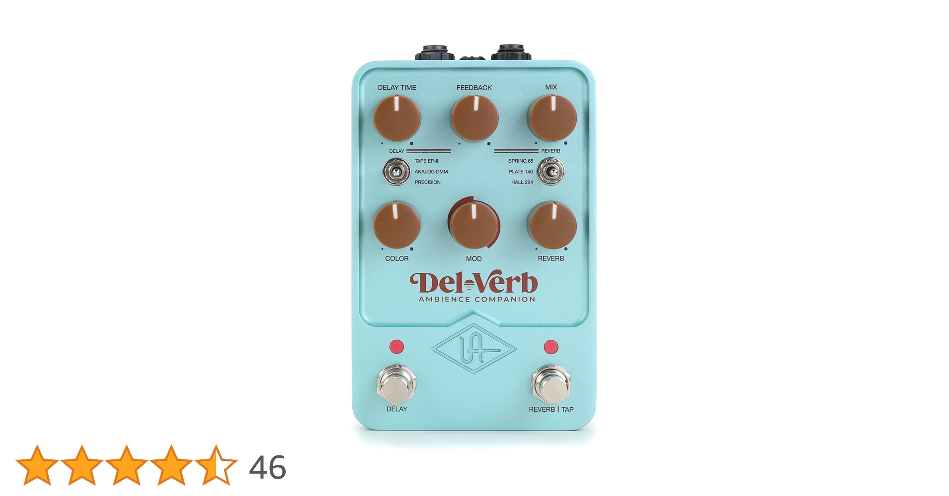 Amazon | Universal Audio UAFX Del-Verb アンビエンスコンパニオン