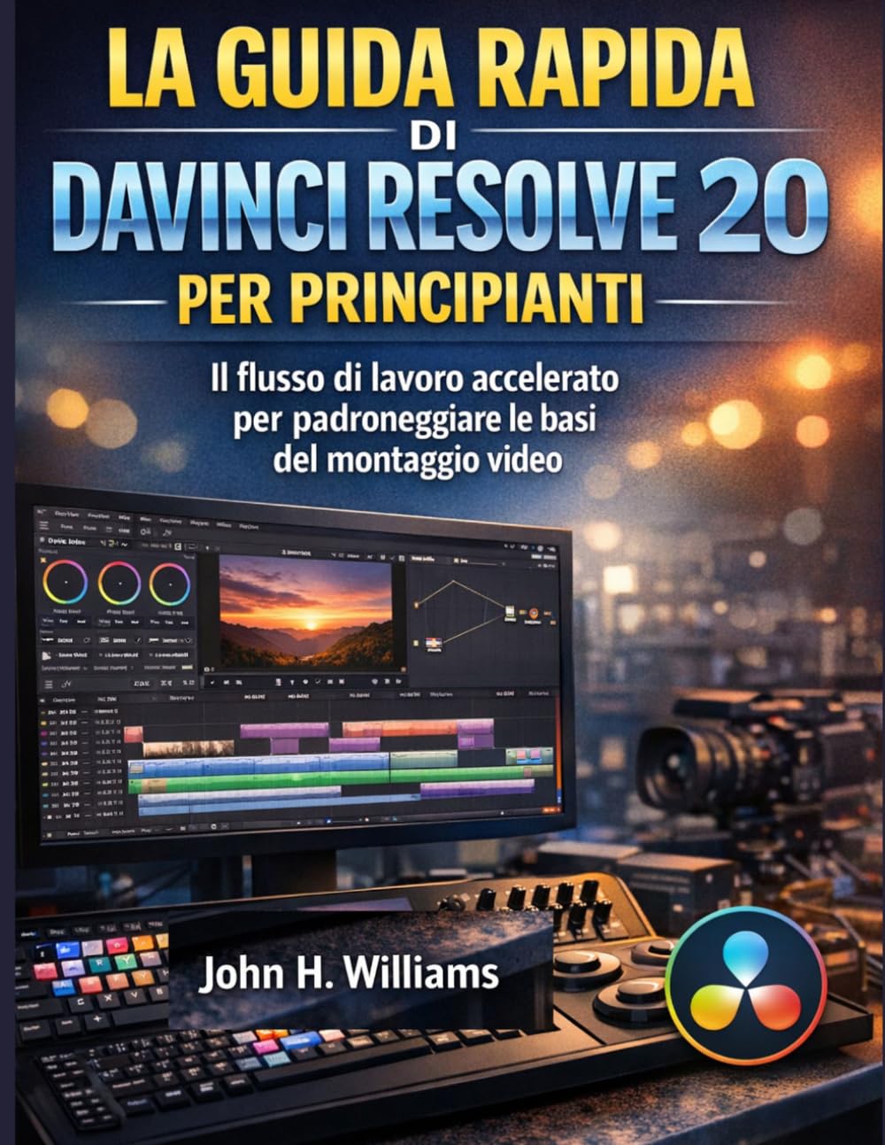 LA GUIDA RAPIDA DI DAVINCI RESOLVE 20 PER PRINCIPIANTI: Il flusso di lavoro accelerato per padroneggiare le basi del montaggio video