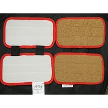 2 Pack Replacement Pad Wood and Hard Floor polishing pad for Shark Duo KD400W P133WSH