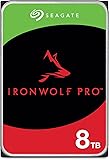 Seagate IronWolf Pro, 8 TB, Enterprise NAS Internal HDD –CMR 3.5 Inch, SATA 6 Gb/s, 7,200 RPM, 256 MB Cache for RAID Network Attached Storage (ST8000NT001) IronWolf Pro 8TB NAS PRO