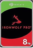 Vista 1 de Seagate IronWolf Pro, 8 TB, Enterprise NAS HDD interno - CMR 3.5 pulgadas, SATA 6 Gb/s, 7.200 RPM, caché de 256 MB para almacenamiento conectado a