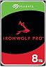 Seagate IronWolf Pro, 8 TB, Enterprise NAS HDD interno –CMR 3,5 polegadas, SATA 6 Gb/s, 7.200 RPM, cache de 256 MB para armazenamento conectado à rede RAID (ST8000NT001)