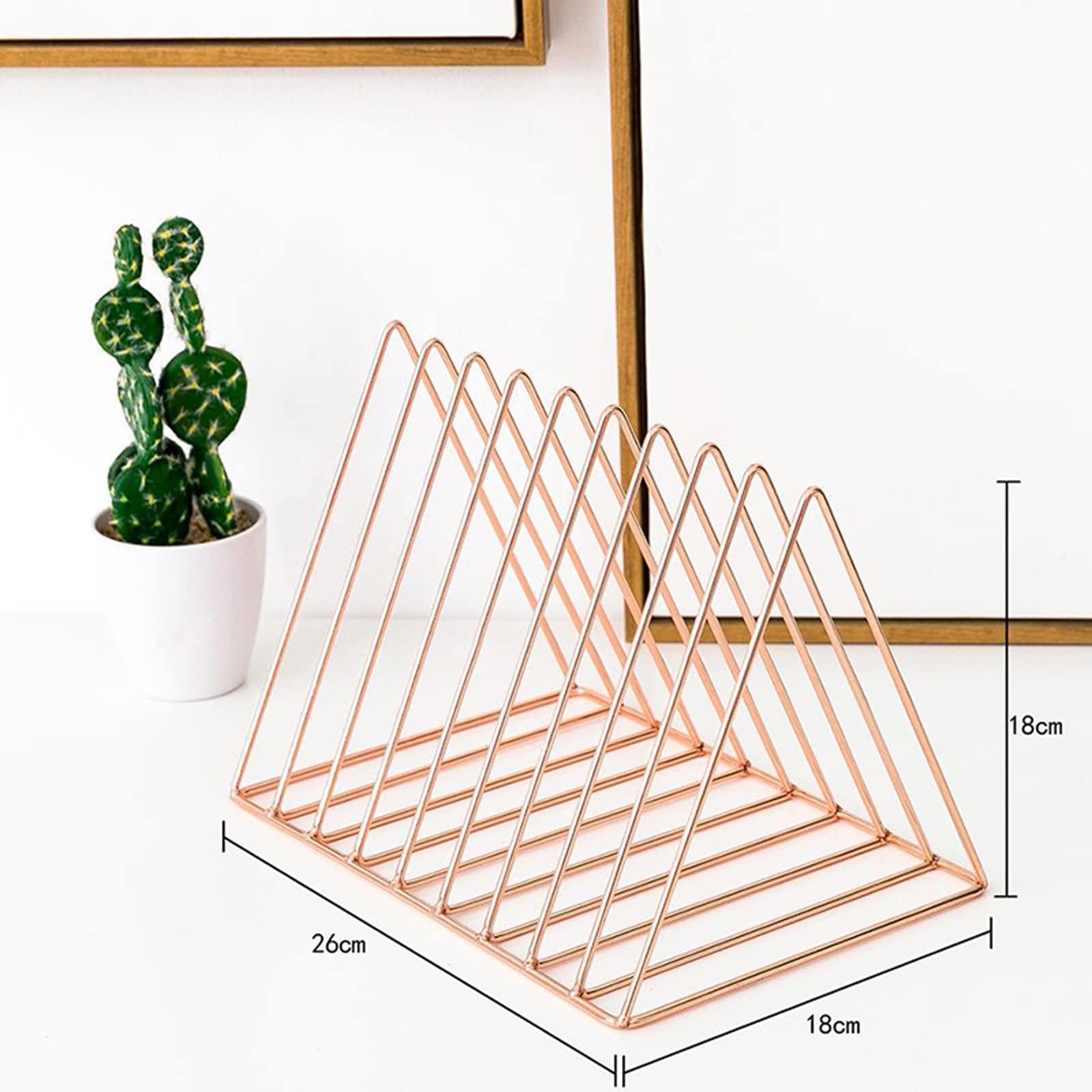 Buchstütze aus Schmiedeeisen
