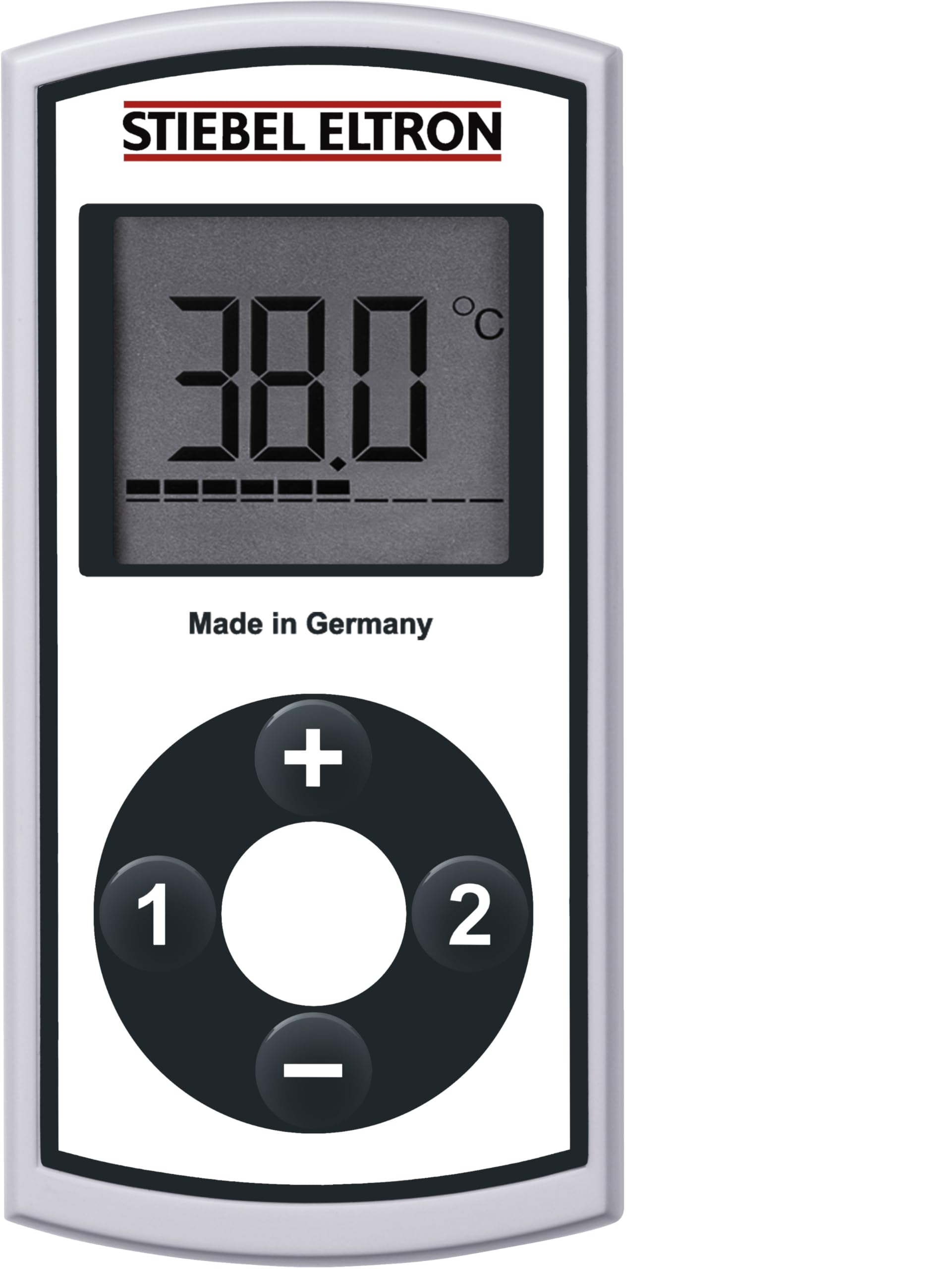 STIEBEL ELTRON Funkfernbedienung FFB 4 EU für Durchlauferhitzer, großes LC-Display, stufenlose Temperaturwahl, als 2. odere weitere Funkfernbedienung, 234478
