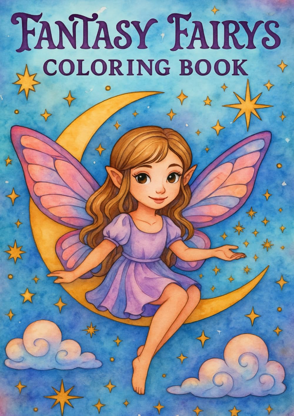 Fantasy Fairys: Coloring Book