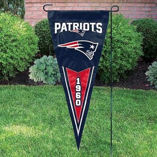 Miniatura 2 de Banderín vertical de los New England Patriots de la NFL