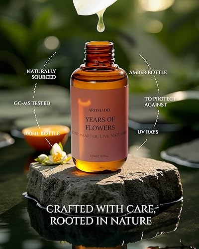 Miniatura 4 de Aromadd - Aceite difusor de años de flores, inspirado en el aroma de hotel de lujo, aceites esenciales para difusor sin agua, fresia y osmanthus,