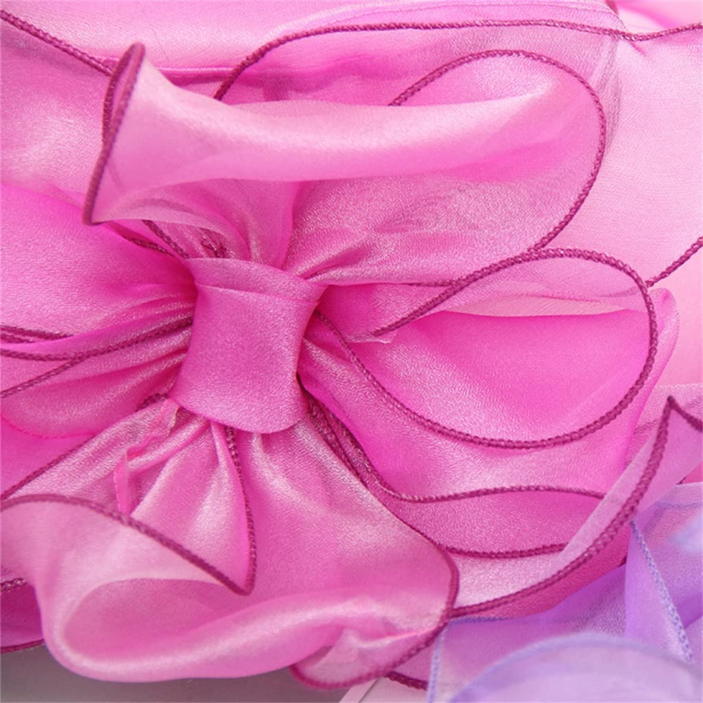 Cappello a Cilindro Vintage in Organza Cappello da Sposa Cappello Estivo da Donna per Visiera Parasole da Spiaggia Cappello da Sole in Rete Grande