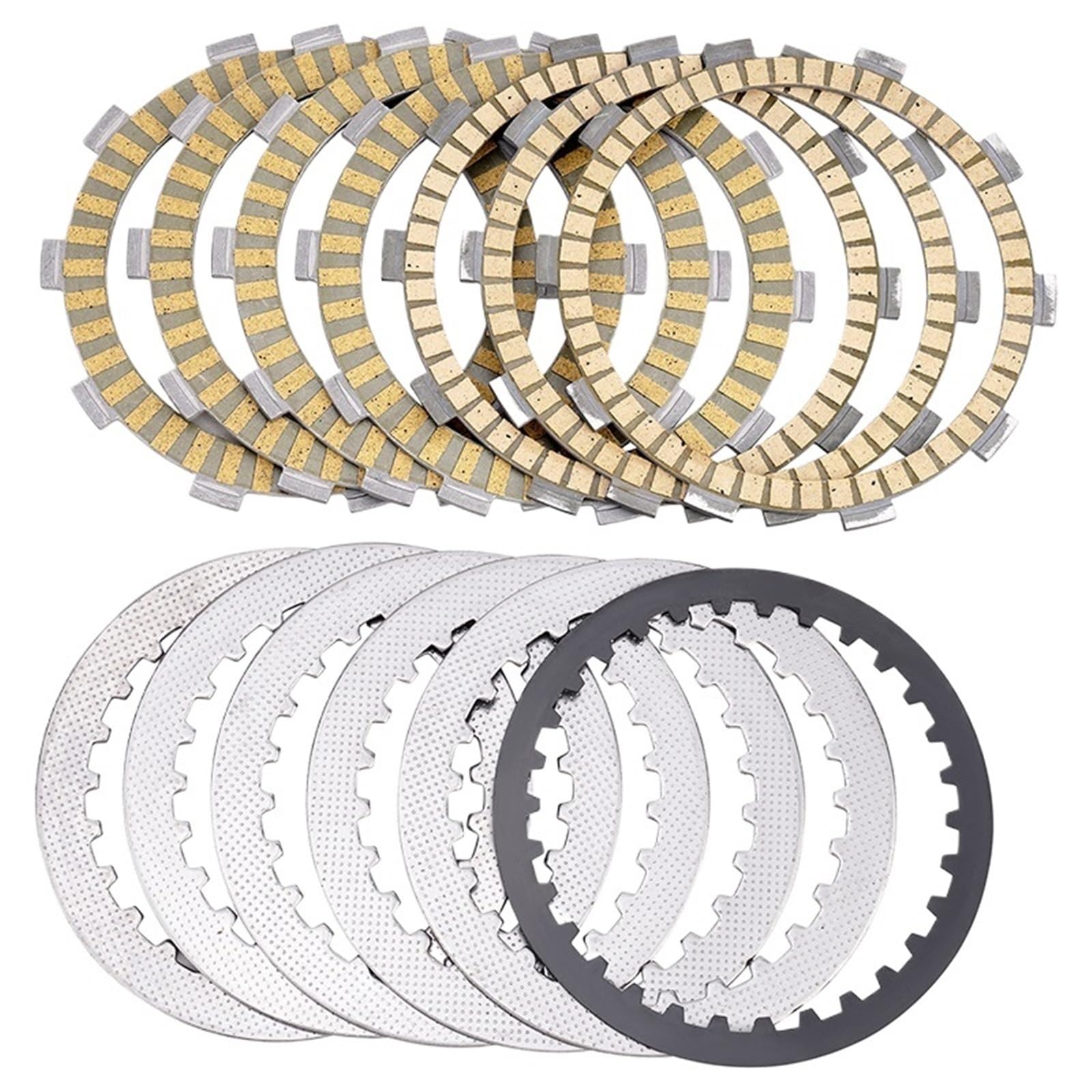Motorcycle Clutch Friction Plates & Steel Disc Fit for RC250 Adventure RC390 RC 250 390 90232011000(Paper Based)