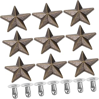 ERINGOGO Rebites 10 Peças Rebites Encantos De Rebite Kit De Rebite Sapatos Bolsa Acessórios De Rebite Sapatos DIY Spike Punk Botões De Rebite Sapatos Acessórios De Rebite Roupas Sapato