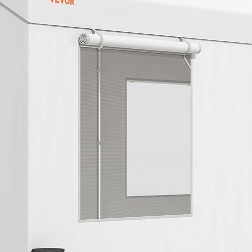 Miniatura 10 de VEVOR Cochera resistente, toldo de automóvil de 10 x 20 pies, garaje portátil con ventanas ventiladas enrollables y paredes laterales extraíbles,