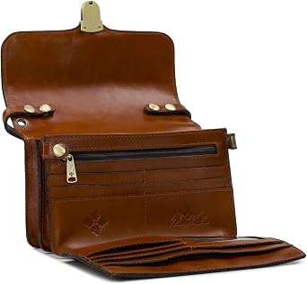 Patricia Nash Bianco Crossbody Organizer Cross Body, Tan, One Size
