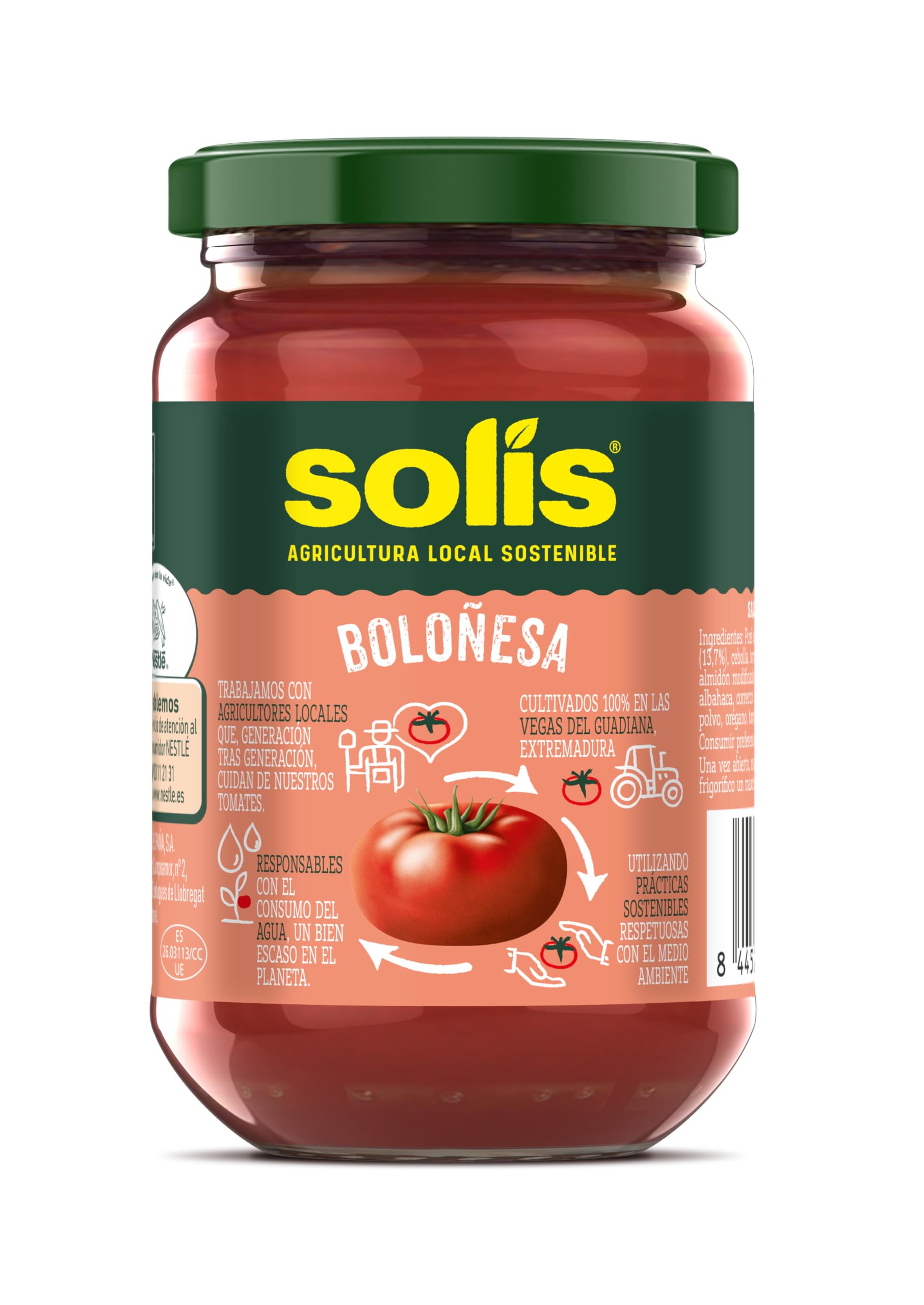 Solís Salsa para pasta Boloñesa pack 12x350g