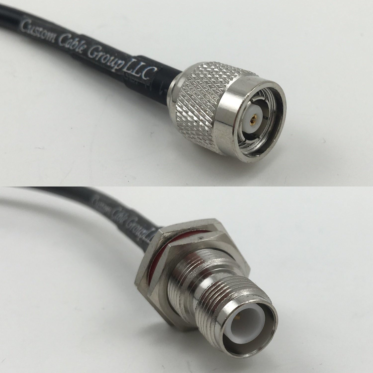 10 feet RFC240 KSR240 RP-TNC MALE to RP-TNC FEMALE BULKHEAD Pigtail Jumper RF coaxial cable 50ohm Quick USA Shipping