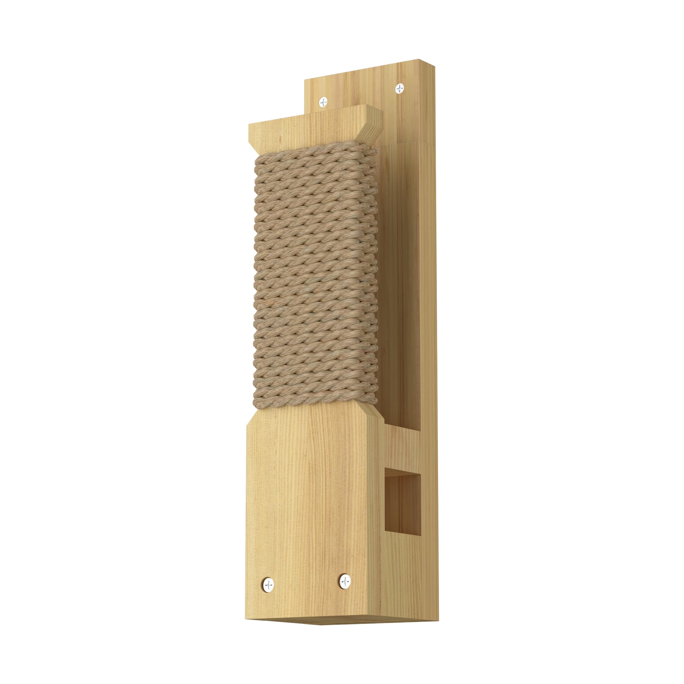 Soporte de Pared Makiwara 18 x 4.5 Pulgadas, Almohadilla de Golpe Tradicional Profesional
