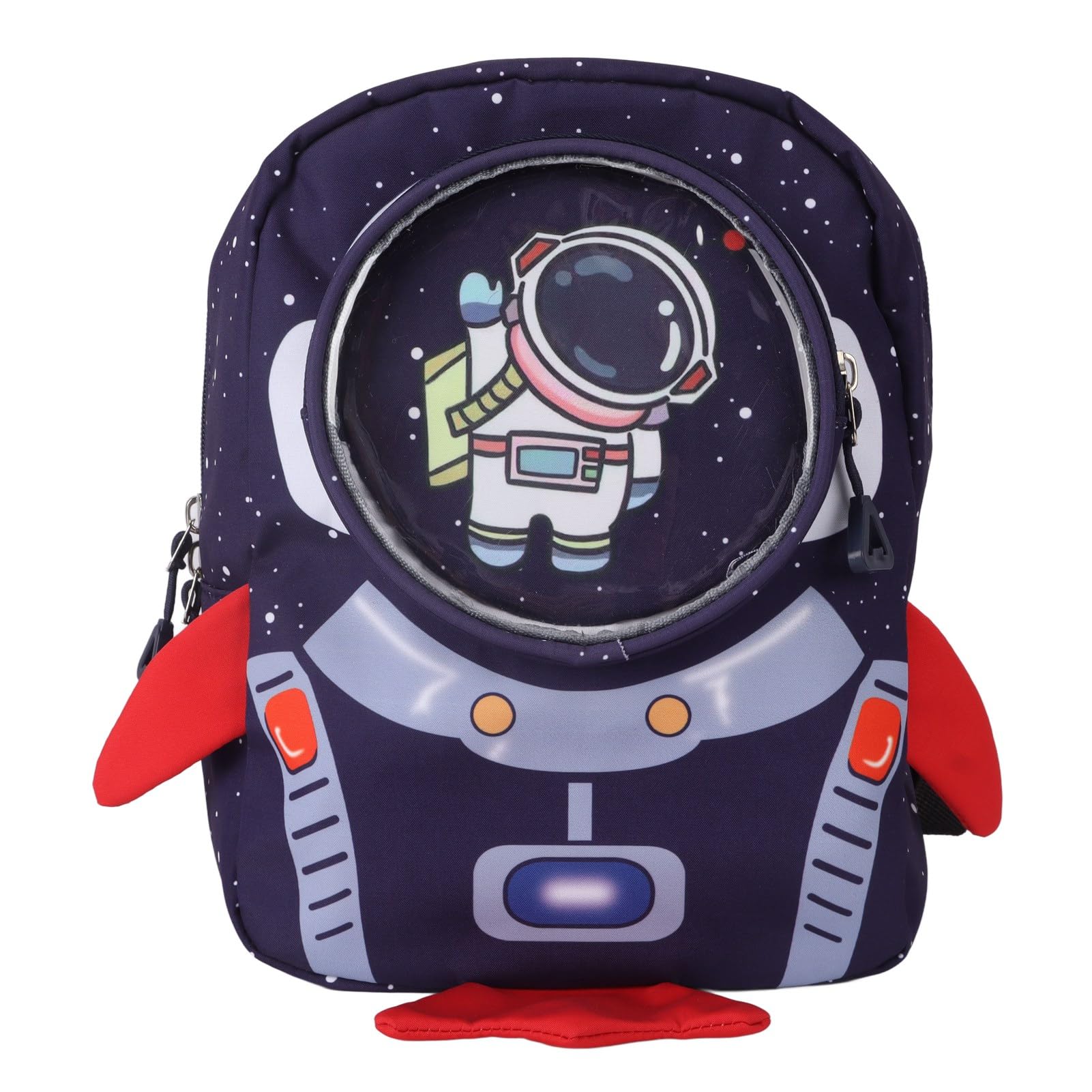 HEEPDD Mochila para Niños con Diseño de Astronauta de Dibujos Animados, Gran Capacidad, Cuerda Antipérdida, Tela Oxford, Mochila para Niño para Estudio de Escuela Primaria, Estilo