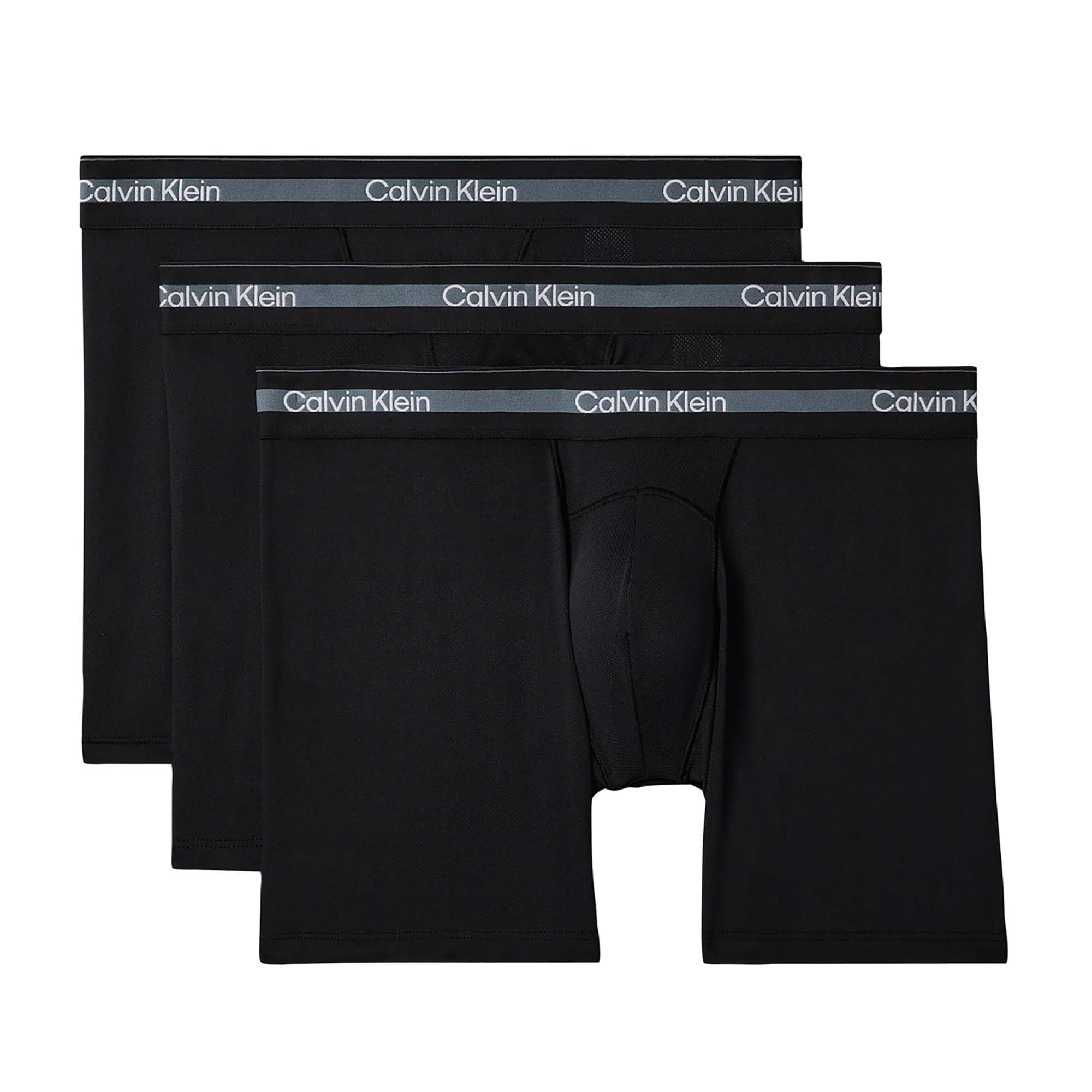 Erkek Pamuklu Slim Fit Beli Elastik Bantlı 3'lü Siyah Boxer LV00NB4537-UB1
