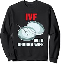 IVF Infertility Gifts For Men I Embryo Transfer Day Hospital Sweatshirt