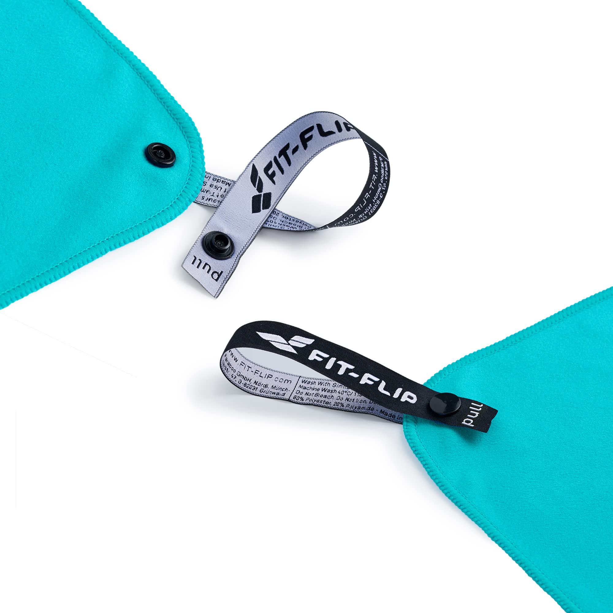 Fit-Flip Asciugamano microfibra - asciugamano palestra compatto e ultraleggero - asciugamani microfibra - il perfetto telo mare microfibra grande - ottimale per viaggio, sport e palestra