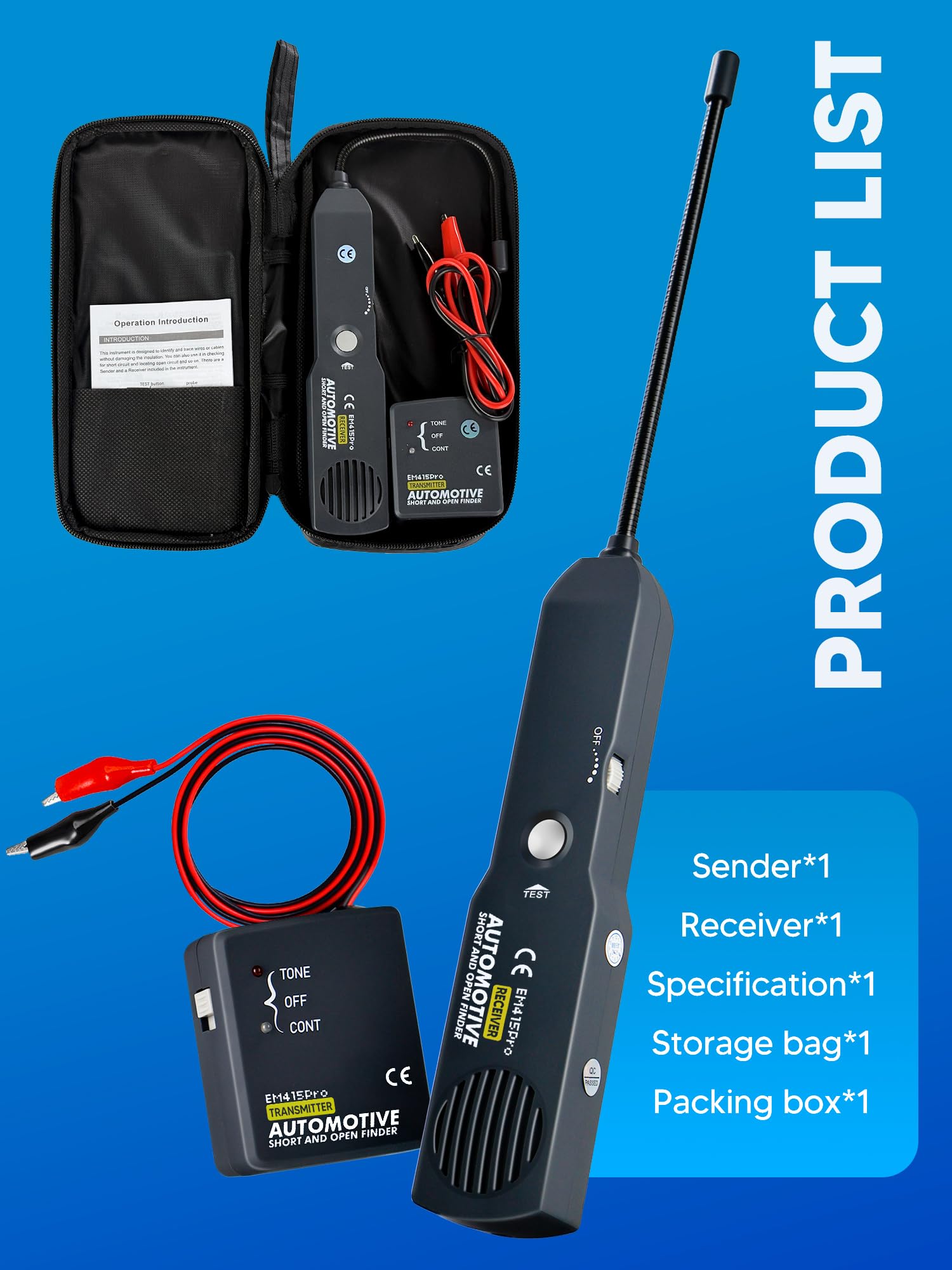 Automotive Circuit Tester - Find Shorts & Opens -7