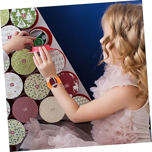 Miniatura 8 de Didiseaon 12 piezas de anillo de bola para niños, juguetes de regalo para adultos, pulseras de bofetada a granel para adultos, regalos de