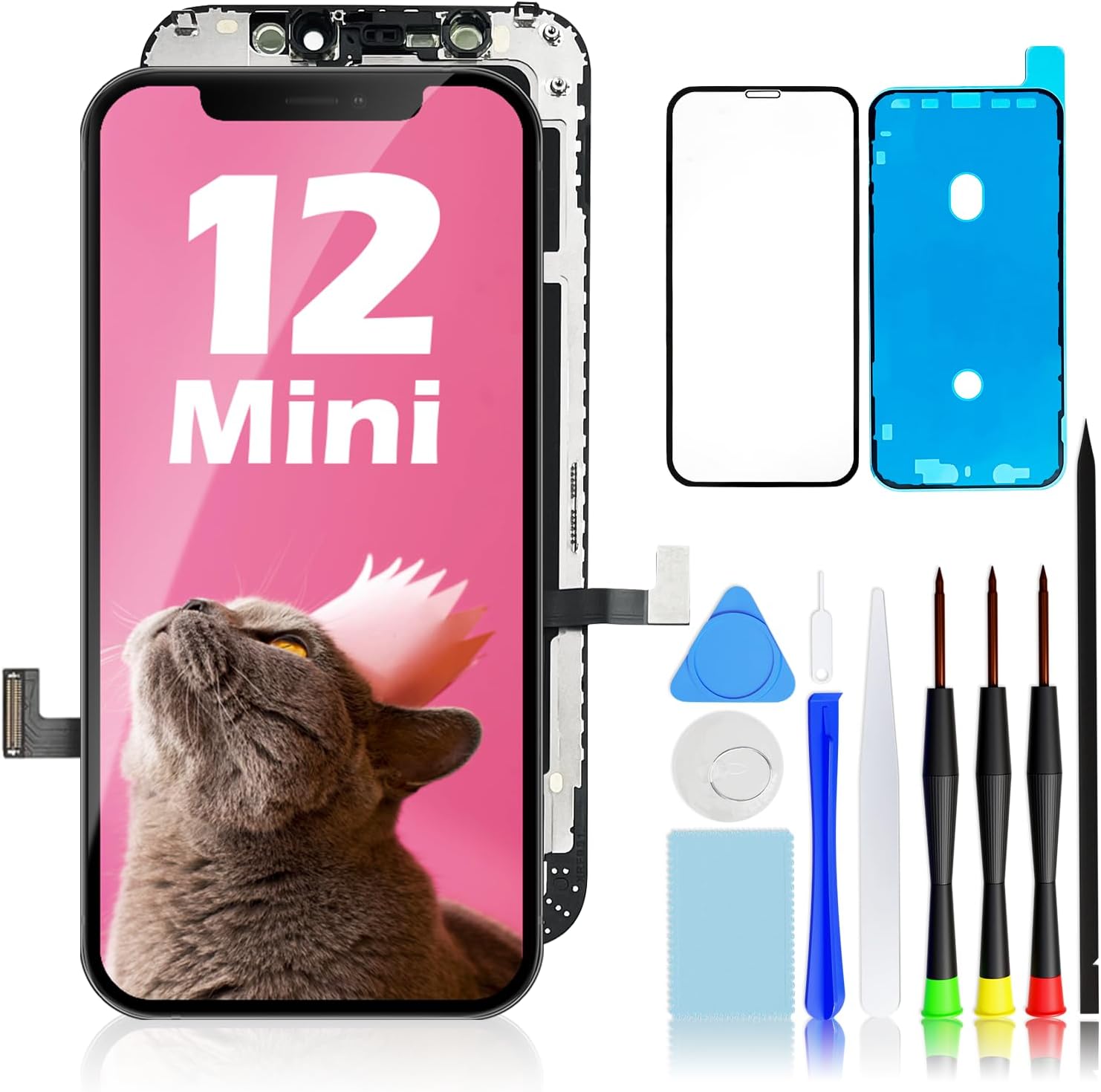 iPhone 12 Mini LCD kijelző csere előnézet